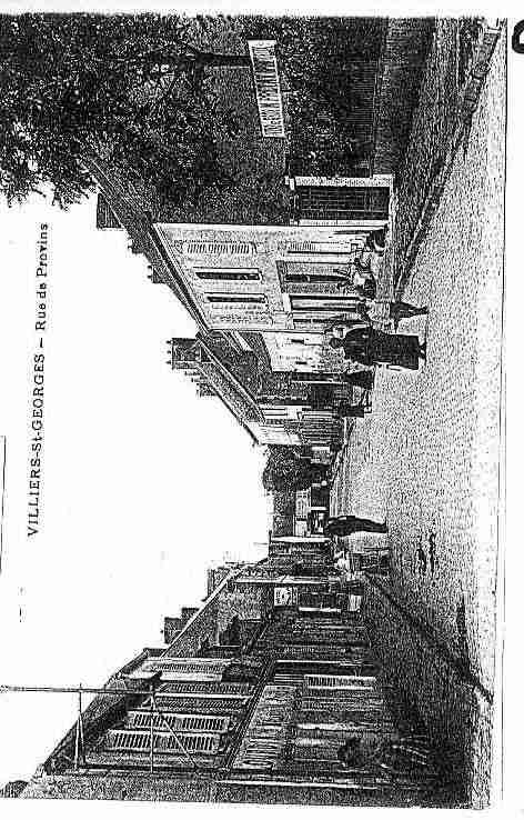 Ville de VILLIERSSTGEORGES Carte postale ancienne