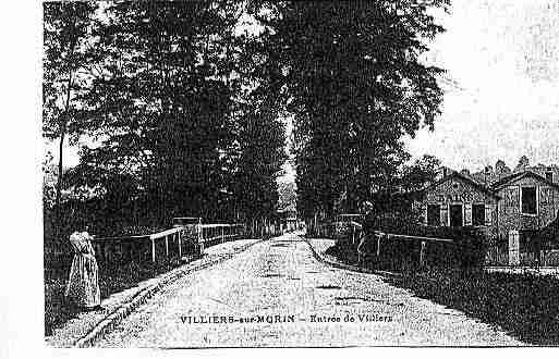 Ville de VILLIERSSURMORIN Carte postale ancienne