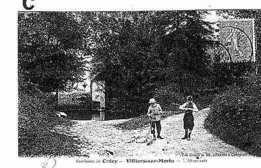 Ville de VILLIERSSURMORIN Carte postale ancienne