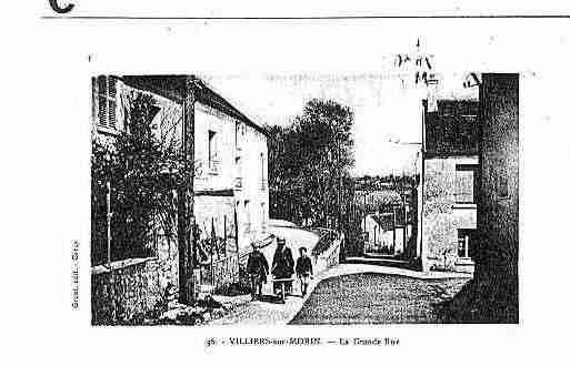 Ville de VILLIERSSURMORIN Carte postale ancienne