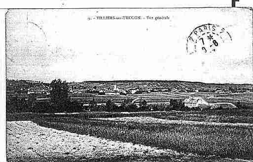 Ville de VILLIERSSURTHOLON Carte postale ancienne