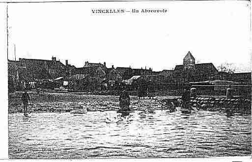 Ville de VINCELLES Carte postale ancienne