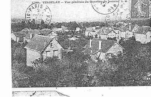 Ville de VIROFLAY Carte postale ancienne