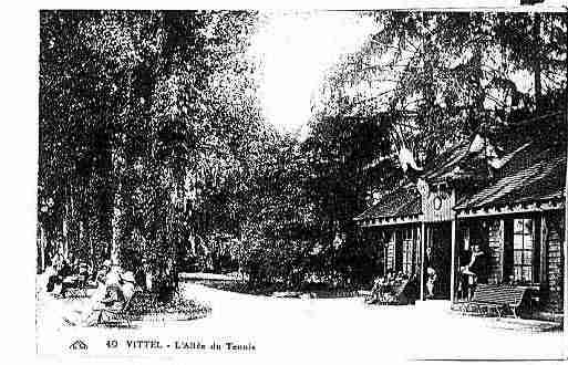 Ville de VITTEL Carte postale ancienne