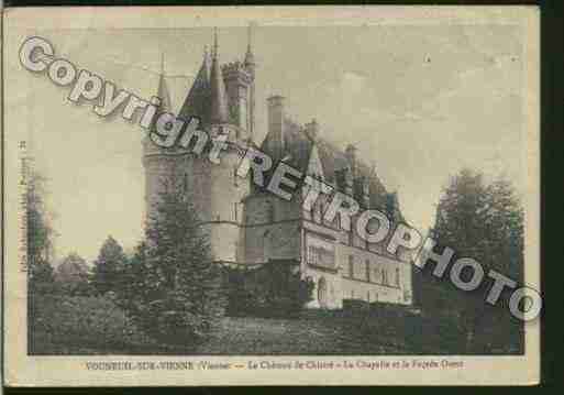 Ville de VOUNEUILSURVIENNE Carte postale ancienne