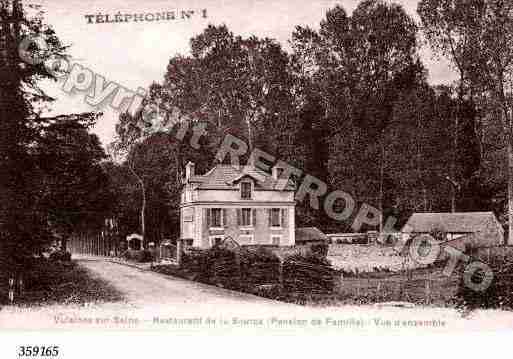 Ville de VULAINESSURSEINE Carte postale ancienne