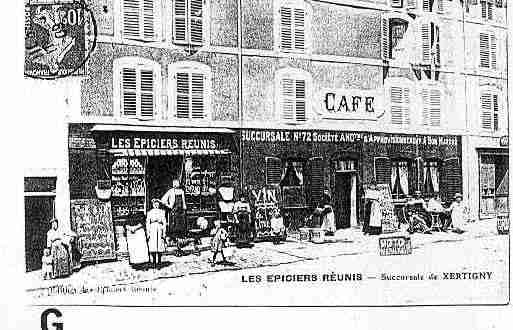 Ville de XERTIGNY Carte postale ancienne