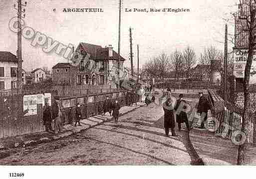 Ville de ARGENTEUIL, carte postale ancienne