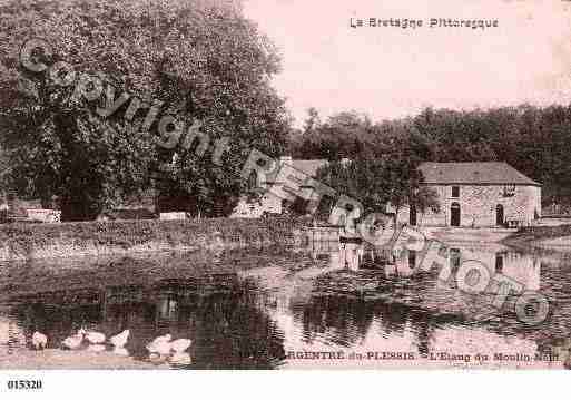 Ville de ARGENTREDUPLESSIS, carte postale ancienne