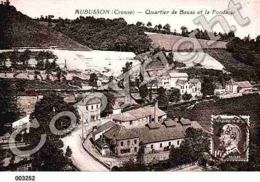 Ville de AUBUSSON, carte postale ancienne