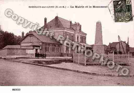 Ville de BAGNEAUXSURLOING, carte postale ancienne