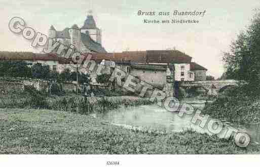 Ville de BOUZONVILLE, carte postale ancienne