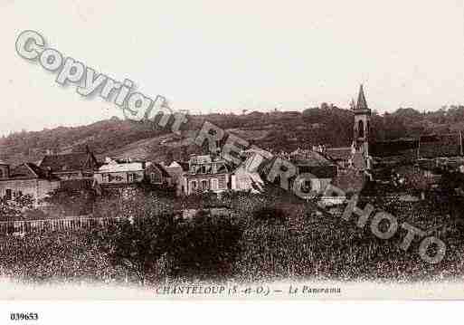 Ville de CHANTELOUPLESVIGNES, carte postale ancienne