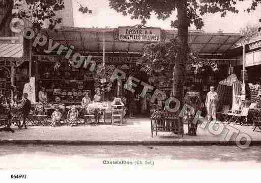 Ville de CHATELAILLONPLAGE, carte postale ancienne