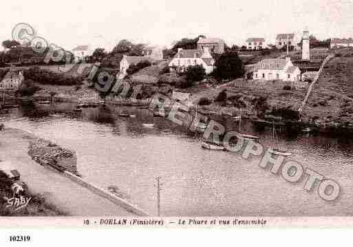 Ville de CLOHARSCARNOET, carte postale ancienne