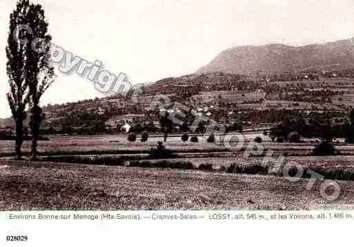 Ville de CRANVESSALES, carte postale ancienne