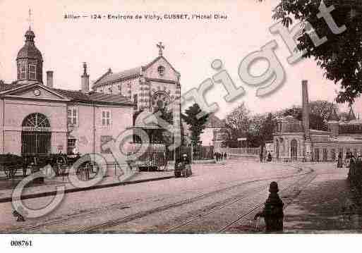 Ville de CUSSET, carte postale ancienne