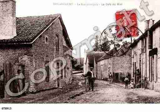 Ville de DOLANCOURT, carte postale ancienne