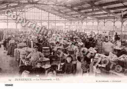 Ville de DUNKERQUE, carte postale ancienne