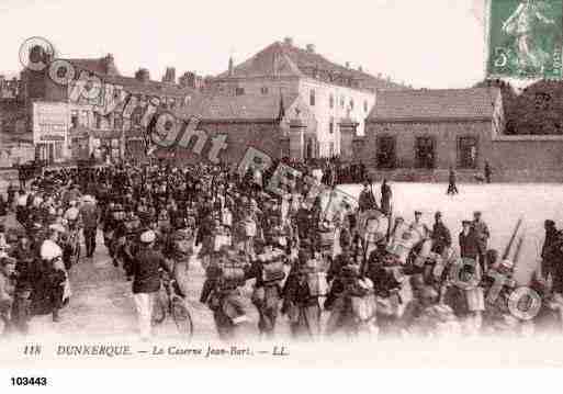 Ville de DUNKERQUE, carte postale ancienne