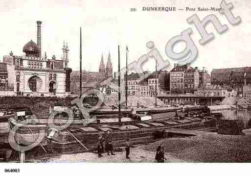 Ville de DUNKERQUE, carte postale ancienne