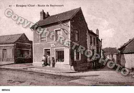 Ville de ERAGNYSUREPTE, carte postale ancienne