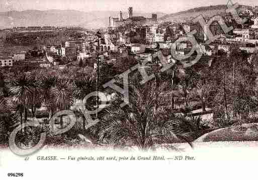 Ville de GRASSE, carte postale ancienne