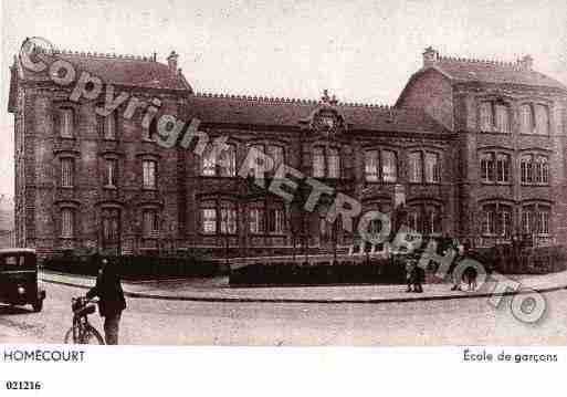 Ville de HOMECOURT, carte postale ancienne