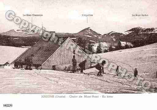 Ville de JOUGNE, carte postale ancienne