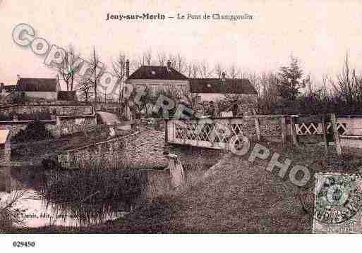 Ville de JOUYSURMORIN, carte postale ancienne