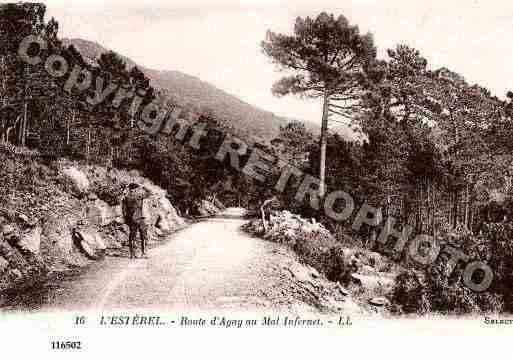 Ville de LAVANDOU(LE), carte postale ancienne