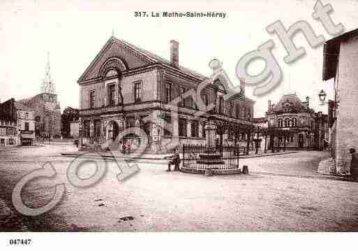 Ville de MOTHESAINTHERAY(LA), carte postale ancienne