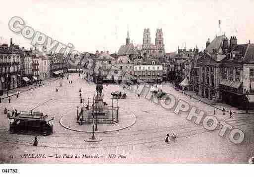 Ville de ORLEANS, carte postale ancienne