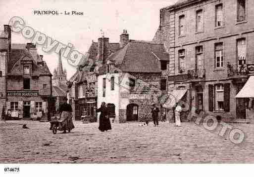 Ville de PAIMPOL, carte postale ancienne