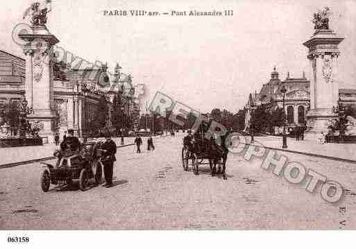 Ville de PARIS8, carte postale ancienne