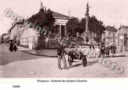 Ville de PERIGUEUX, carte postale ancienne