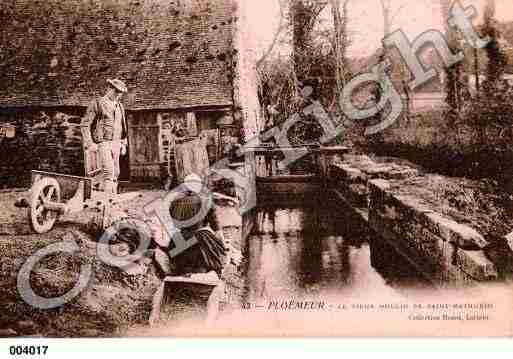 Ville de PLOEMEUR, carte postale ancienne