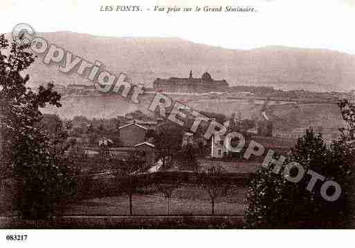 Ville de SAINTBAUZILE, carte postale ancienne