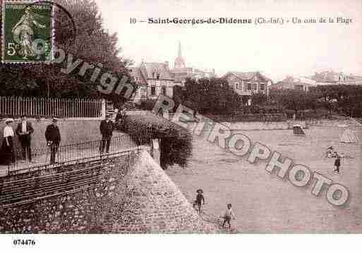 Ville de SAINTGEORGESDEDIDONNE, carte postale ancienne