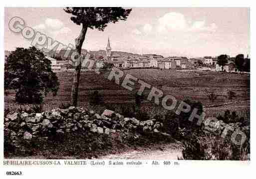 Ville de SAINTHILAIRE, carte postale ancienne