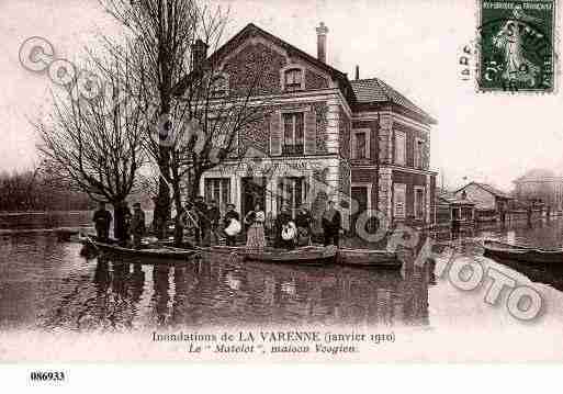 Ville de SAINTMAURDESFOSSES, carte postale ancienne