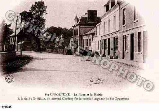 Ville de SAINTEOPPORTUNELAMARE, carte postale ancienne