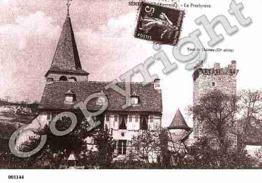 Ville de SENERGUES, carte postale ancienne