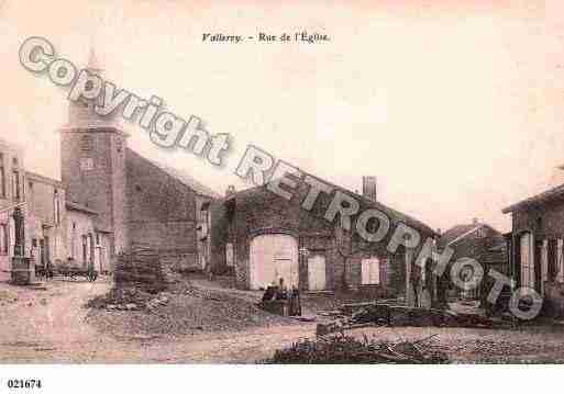 Ville de VALLEROY, carte postale ancienne