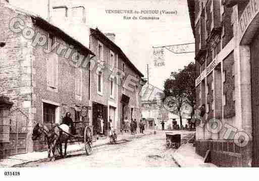 Ville de VENDEUVREDUPOITOU, carte postale ancienne