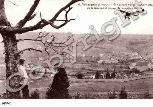 Ville de VILLECONIN, carte postale ancienne