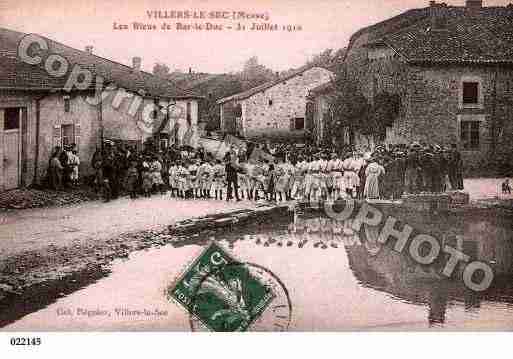 Ville de VILLERSLESEC, carte postale ancienne