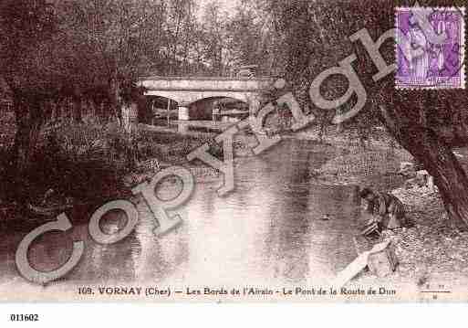 Ville de VORNAY, carte postale ancienne