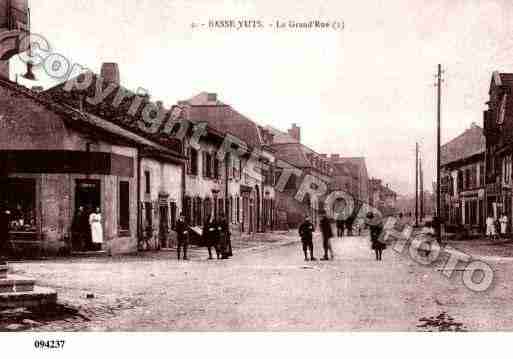 Ville de YUTZ, carte postale ancienne