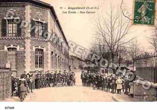 Ville de ARGENTEUIL, carte postale ancienne